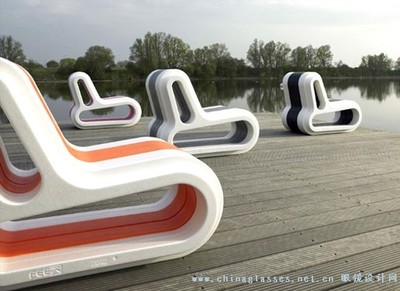 漂亮的模块化椅子设计欣赏,滨水空间,室外家具,亲水平台